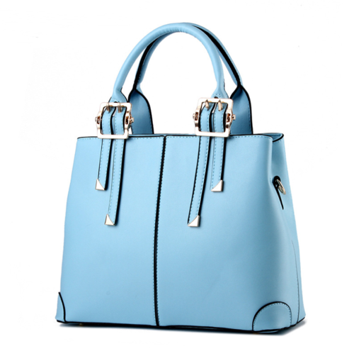 Solid Color Fashion Nice Quality Women's Handbag