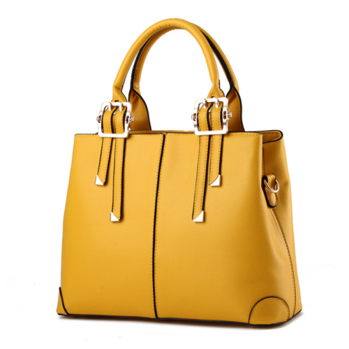 Solid Color Fashion Nice Quality Women's Handbag