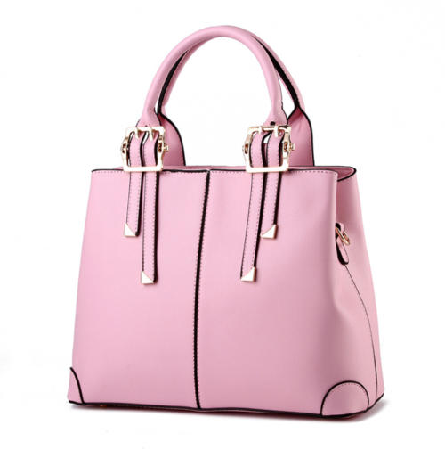 Solid Color Fashion Nice Quality Women's Handbag