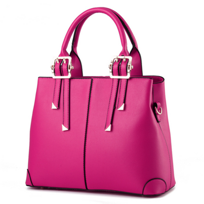 Solid Color Fashion Nice Quality Women's Handbag