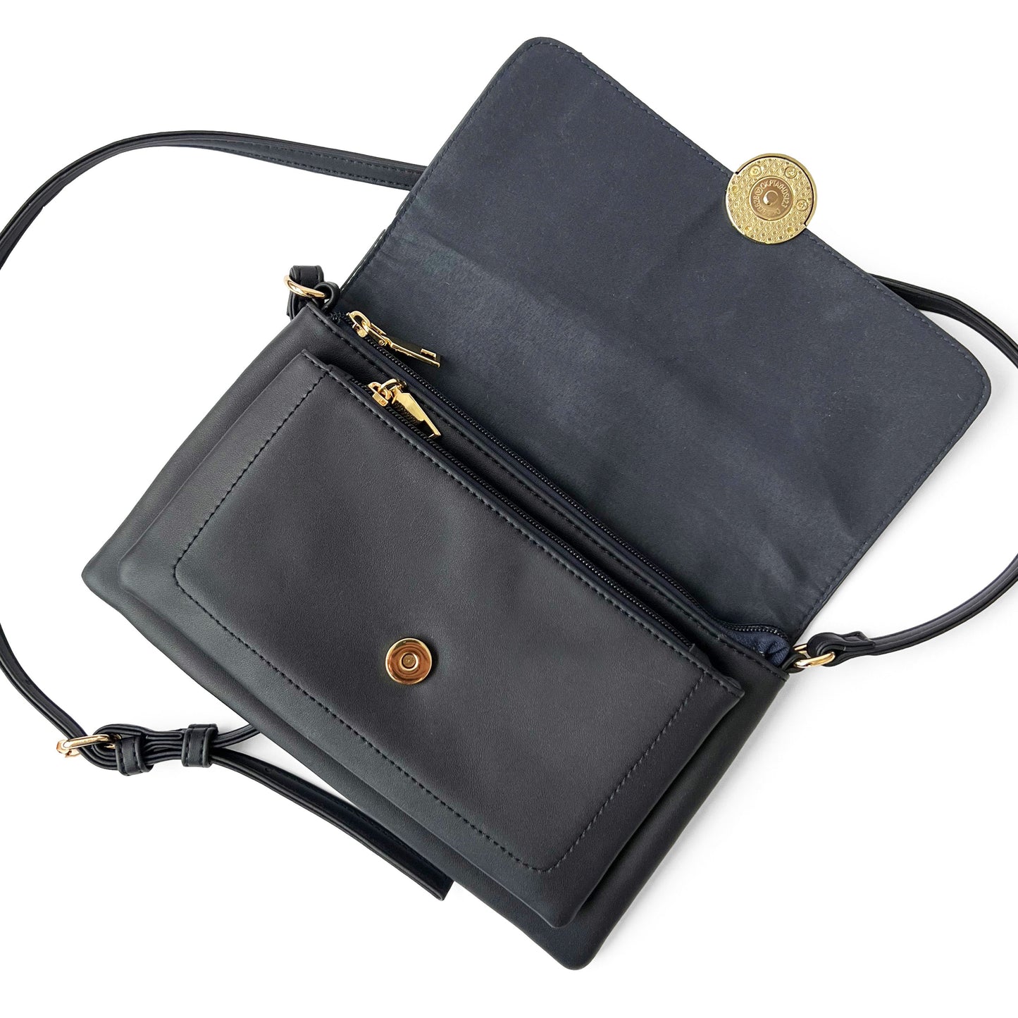 Crossbody with Round Ornament