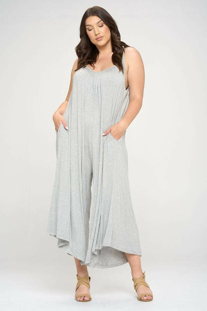 Modal Spandex Soft Knit Jumpsuit