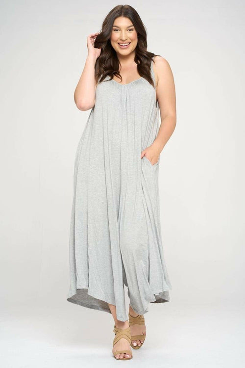 Modal Spandex Soft Knit Jumpsuit