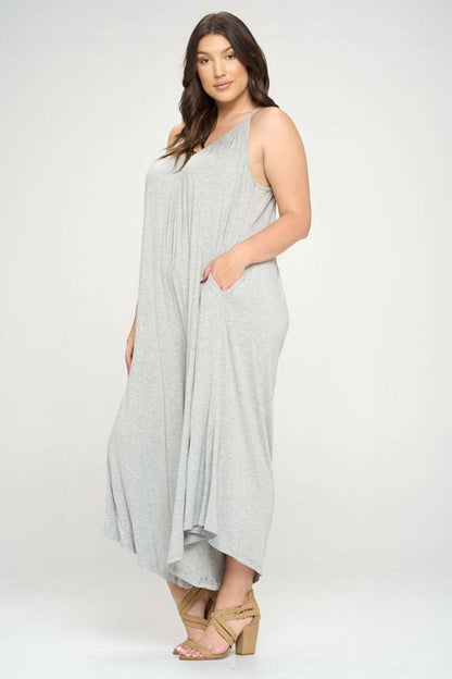 Modal Spandex Soft Knit Jumpsuit