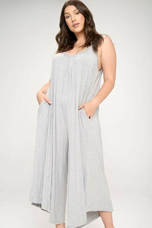 Modal Spandex Soft Knit Jumpsuit