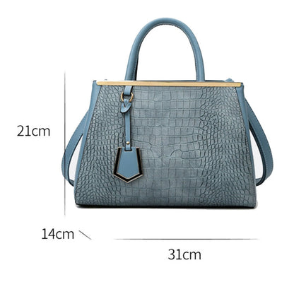 3-in-1  Women Stone Pattern Patchwork Handbag Shoulder Bag Crossbody