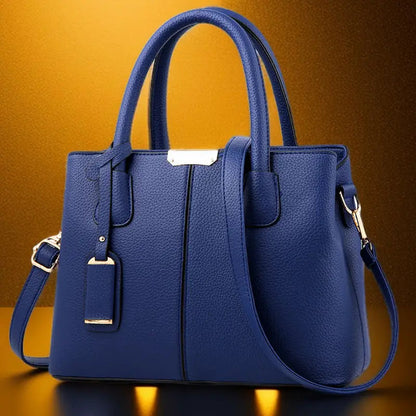 Stylish Leather Handbag Diagonal